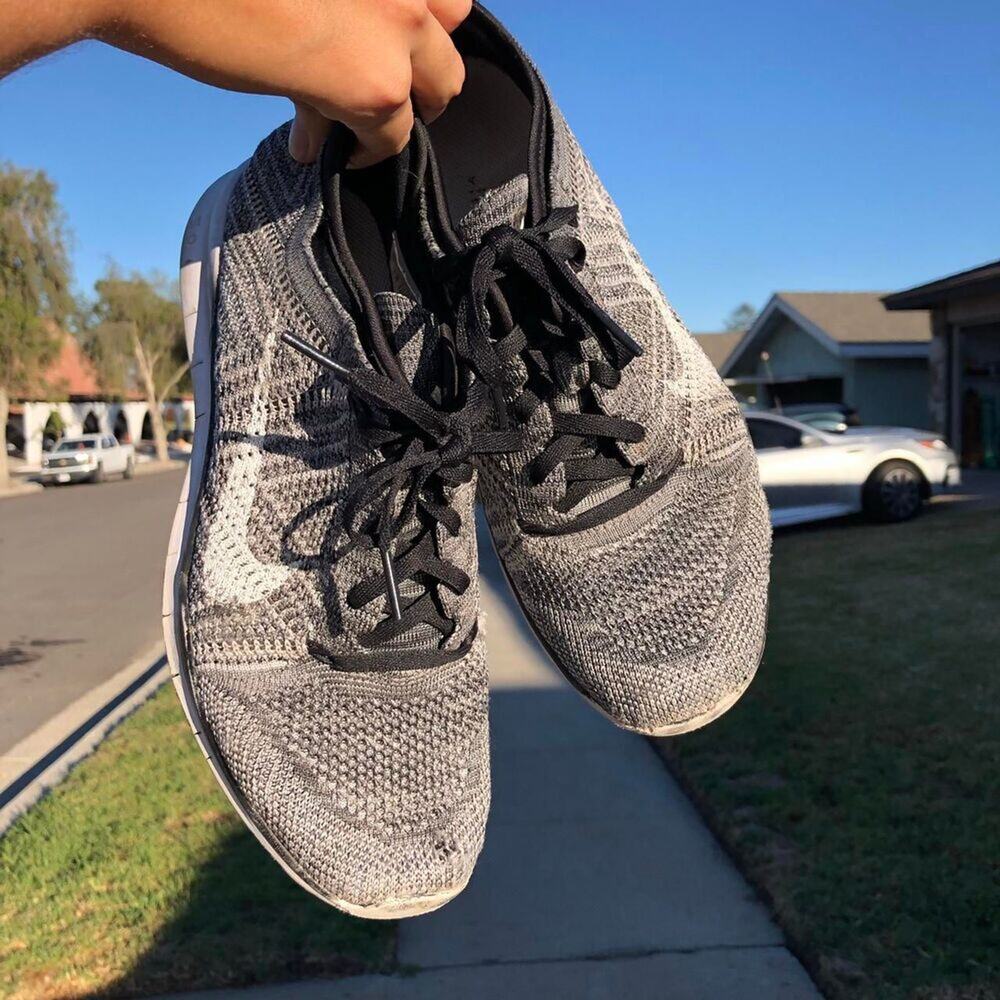 Nike Gray Knit Sneakers